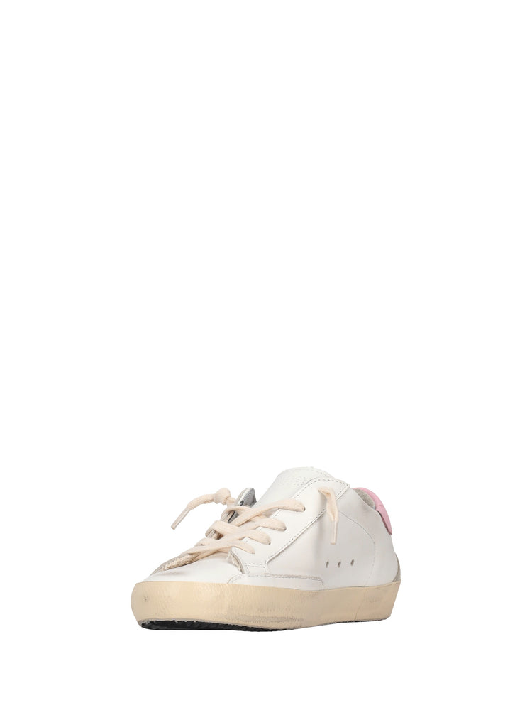 SUPER-STAR LEATHER UPPER AND HEEL LAMINATED STAR SUEDE SPUR