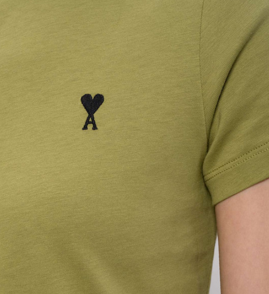 TSHIRT AMI DE COEUR CONTRASTE CROPPED