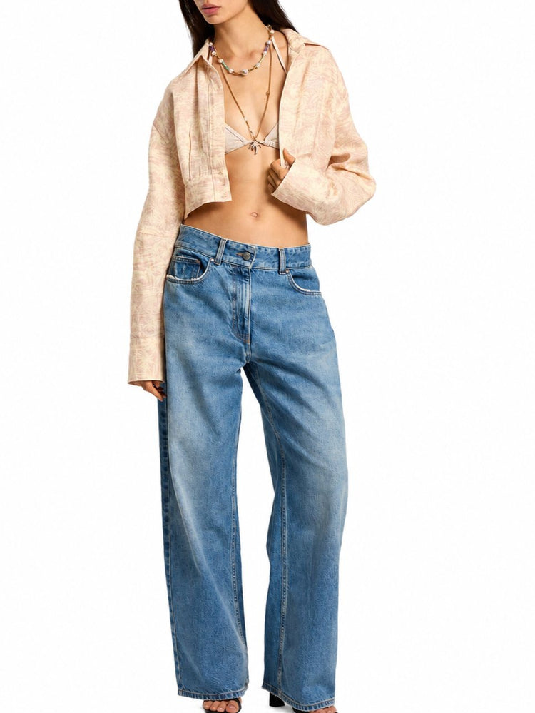 PALM SWAY MW STRAIGHT 5 POCKETS
