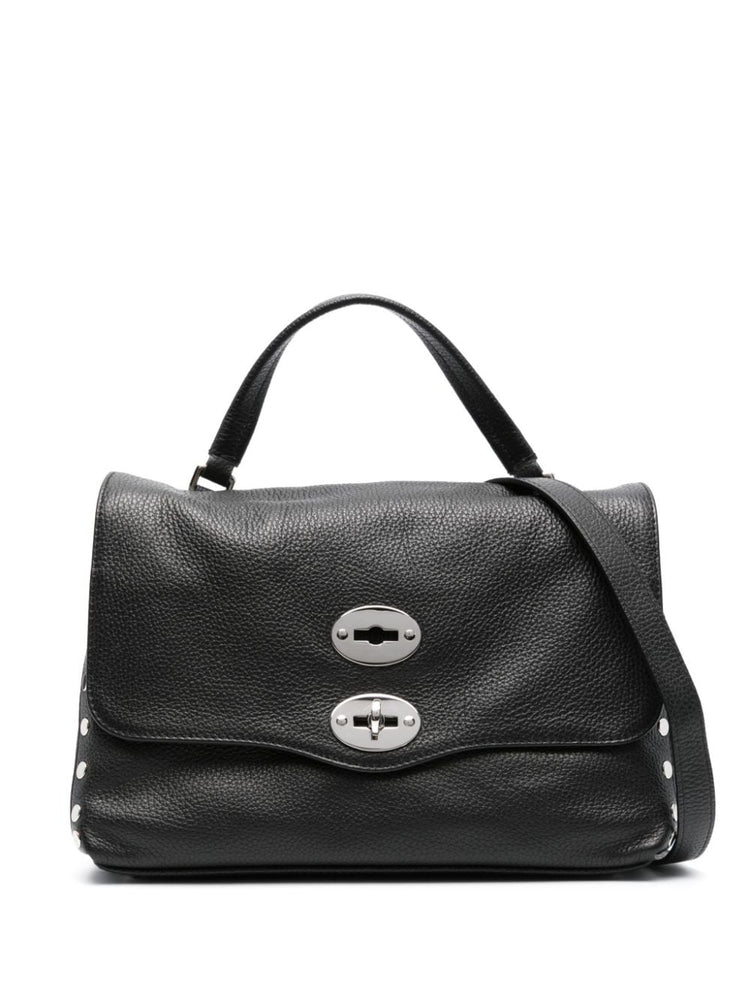 small Postina leather tote bag