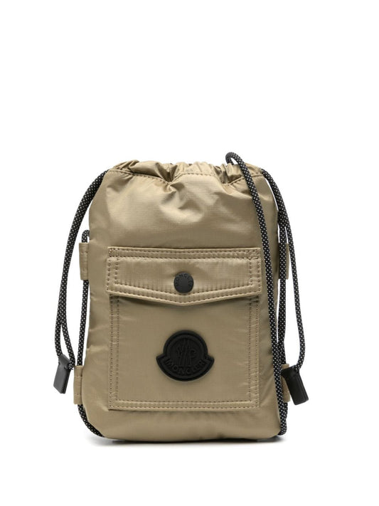 Makaio logo-patch crossbody bag