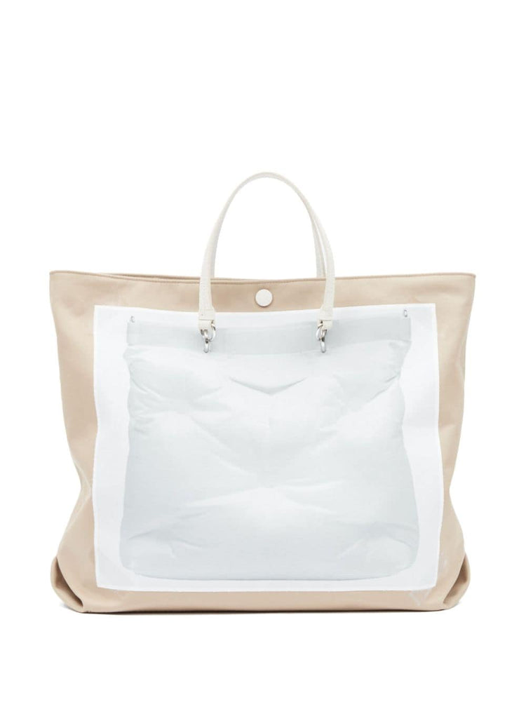 Glam Slam trompe loeil-print tote bag