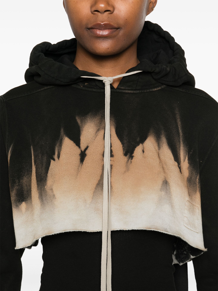 DRKSHDW cropped hoodie