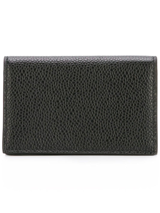 BUSINESS CARD HOLDER IN PEBBLE GRAIN LEATHER