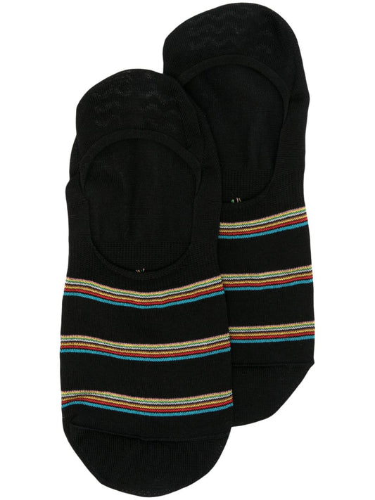 Artist Stripe cotton-blend socks