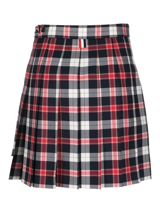 THOM BROWNE School Uniform Twill mini skirt