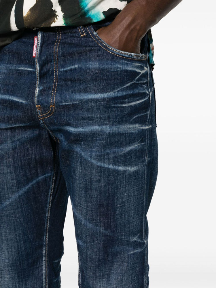 mid-rise skinny jeans