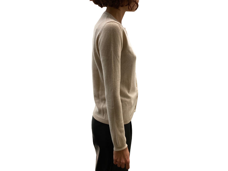 LA ROSE cardigan cashmere cappuccino