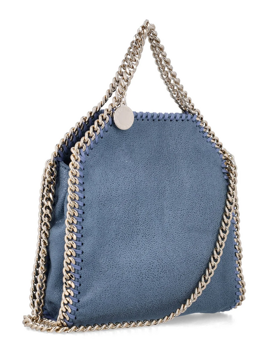 Falabella Tiny Bag Eco Shaggy Deer w/Light gold Color Chain
