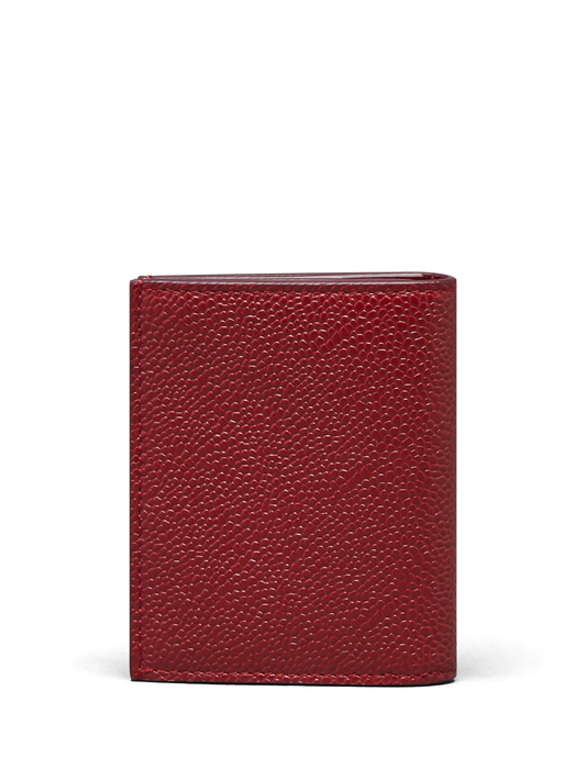 DOUBLE CARD HOLDER IN PEBBLE GRAIN LEATHER