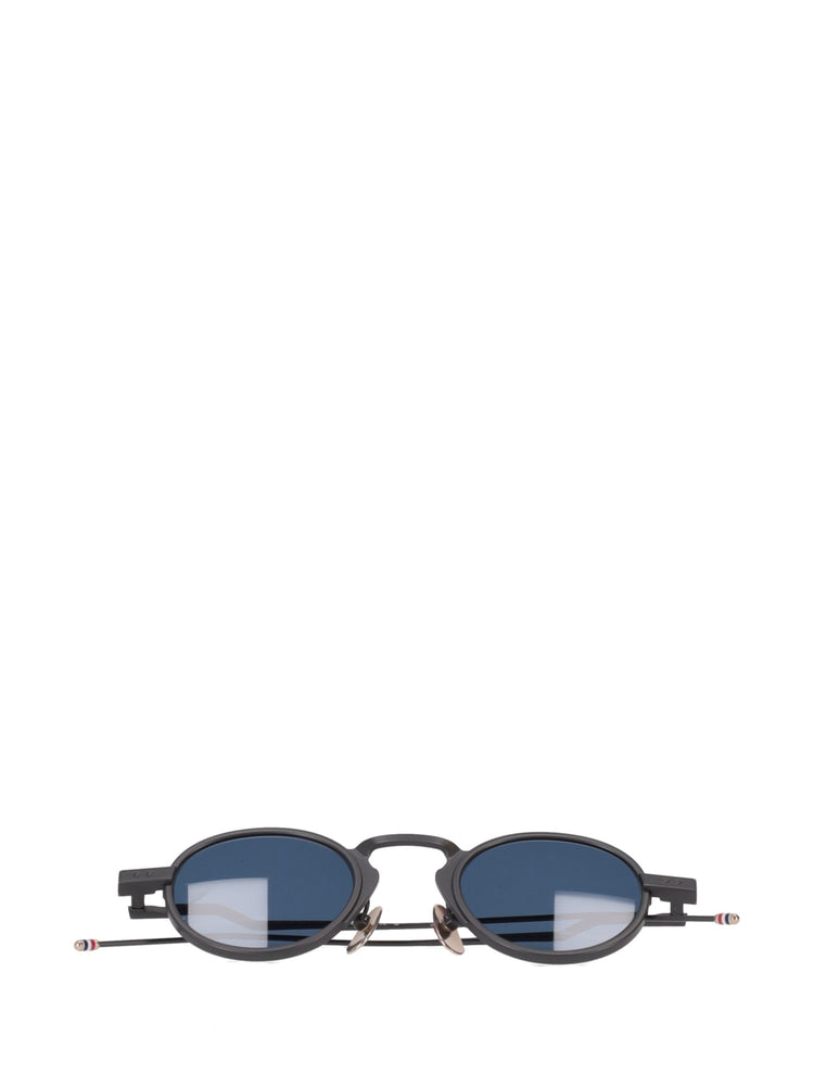 Acetate round sunglasses