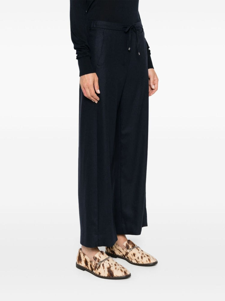 Floria flannel jogging trousers