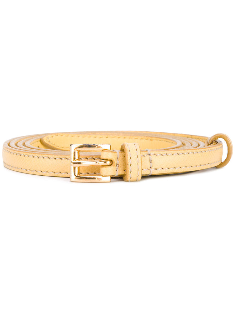 Prada belt sand 1cm saffiano color