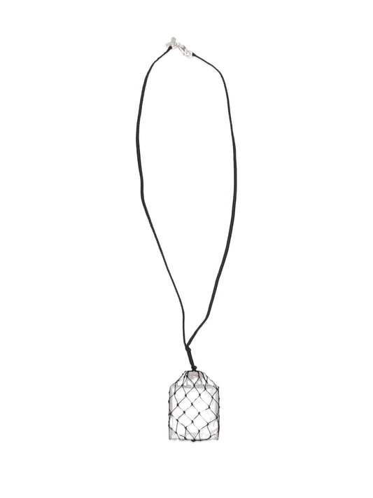 FIALA AVVOLTA NECKLACE - Nylon, Found Object