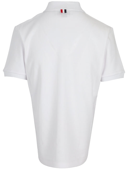 SS ROUND COLLAR RIB CUFF BUTTON DOWN SHIRT IN COTTON MILANO