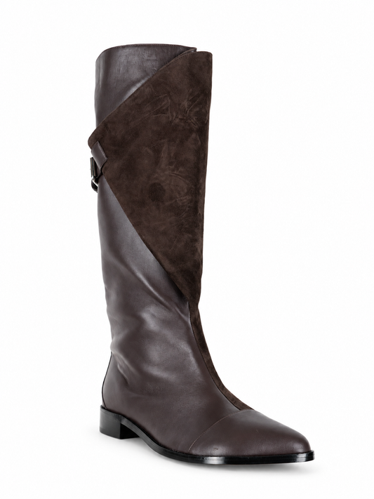 DITTICO BOOTS - CALFSKIN / SUEDE LAMBSKIN
