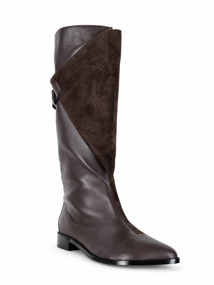DITTICO BOOTS - CALFSKIN / SUEDE LAMBSKIN