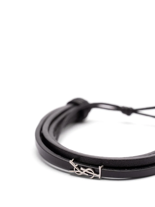 logo-plaque bracelet