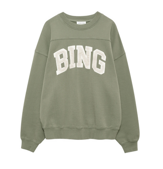 TRENTON SWEATSHIRT BING - WASHED OLIVE