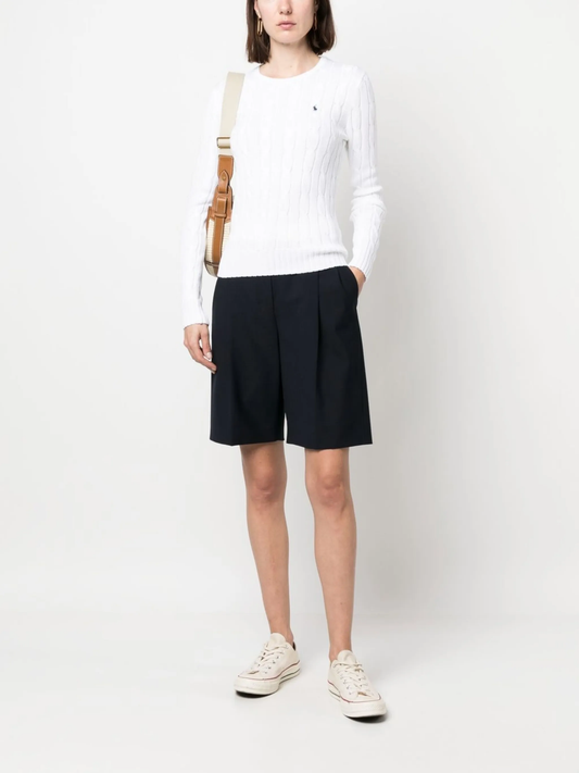 Julianna cable-knit jumper