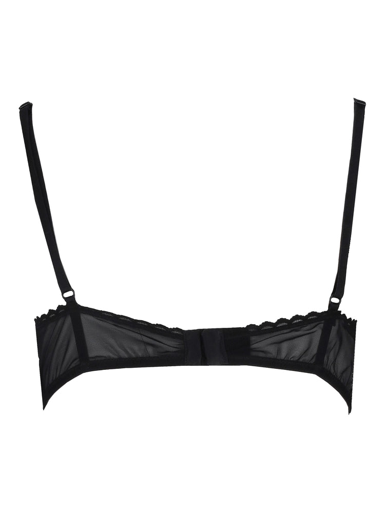 LAURA URBINATI  triangle bra with support black