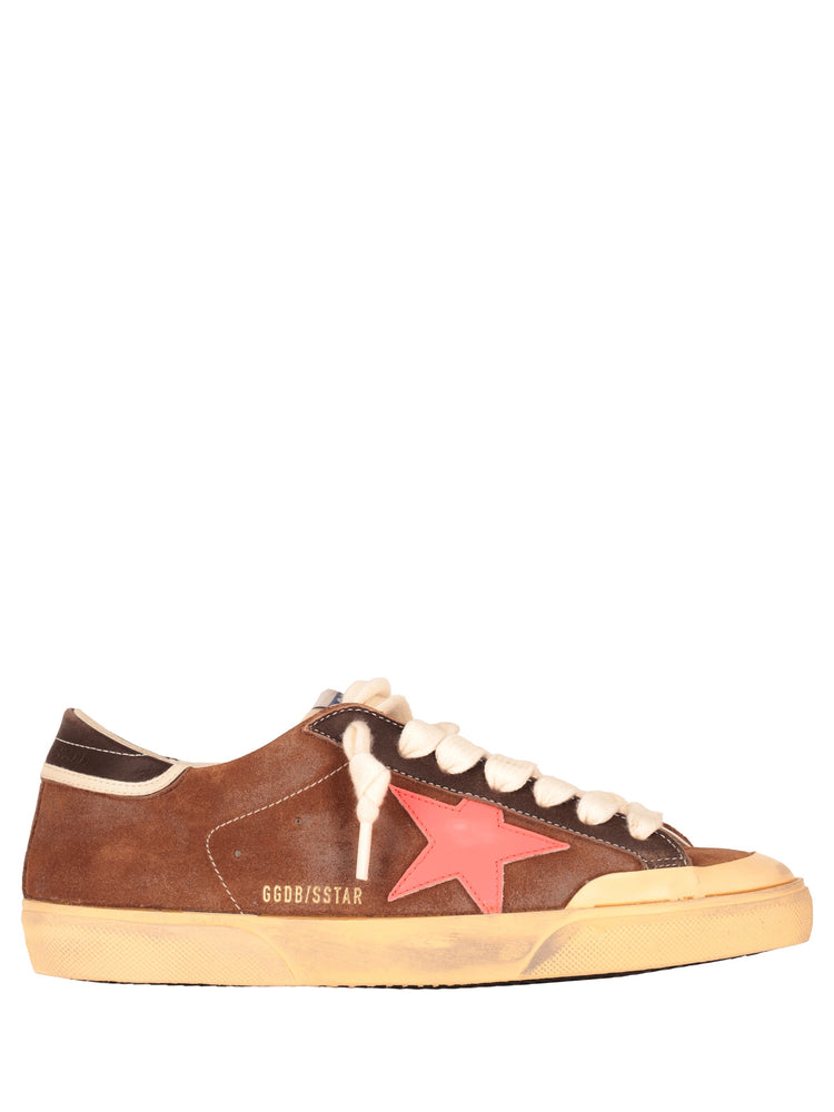 SUPER STAR  SUEDE UPPER NYLON TONGUE LEATHER STAR AND HEEL