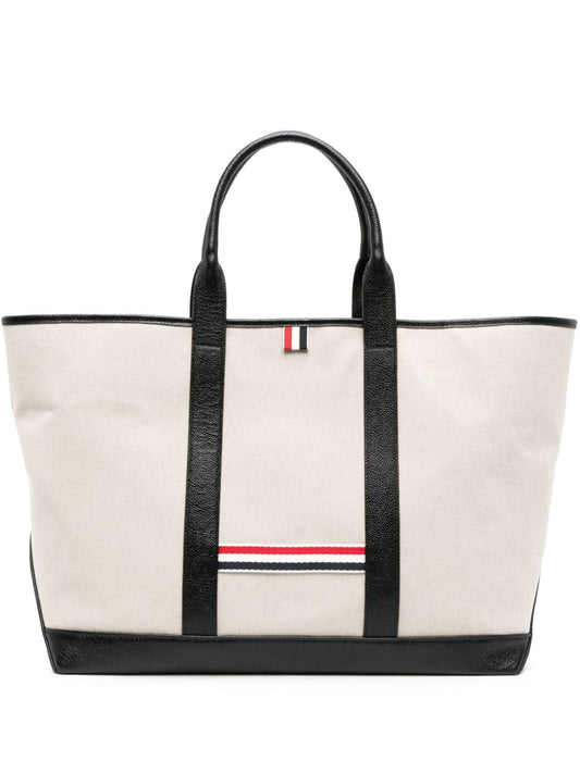 medium RWB-stripe tote bag