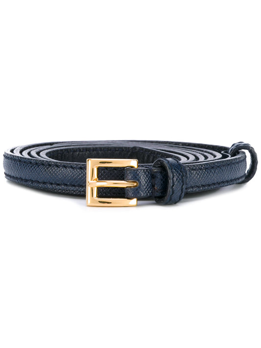 Prada belt baltic 1cm saffiano baltico