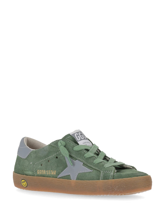 SUPER STAR SUEDE UPPER LEATHER STAR AND HEEL