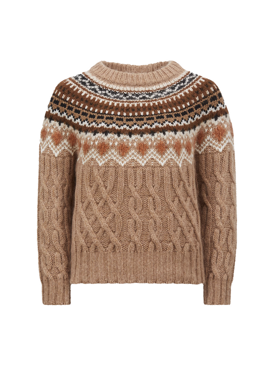 Grenoble cable-knit sweater