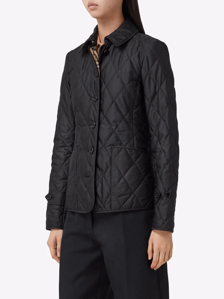 Diamond Quilted Thermoregulated jacket