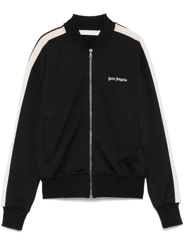 CLASSIC LOGO TRACK BOMBER JKT BLACK OFF