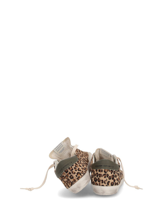 SUPER-STAR CLASSIC WITH LIST HORSY UPPER FABRIC TOE LAMINATED STAR LEATHER HEEL