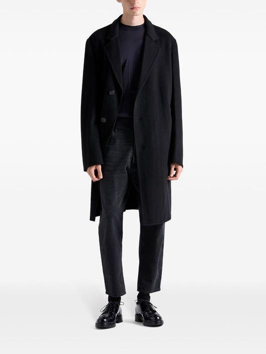 crew-neck silk jumper