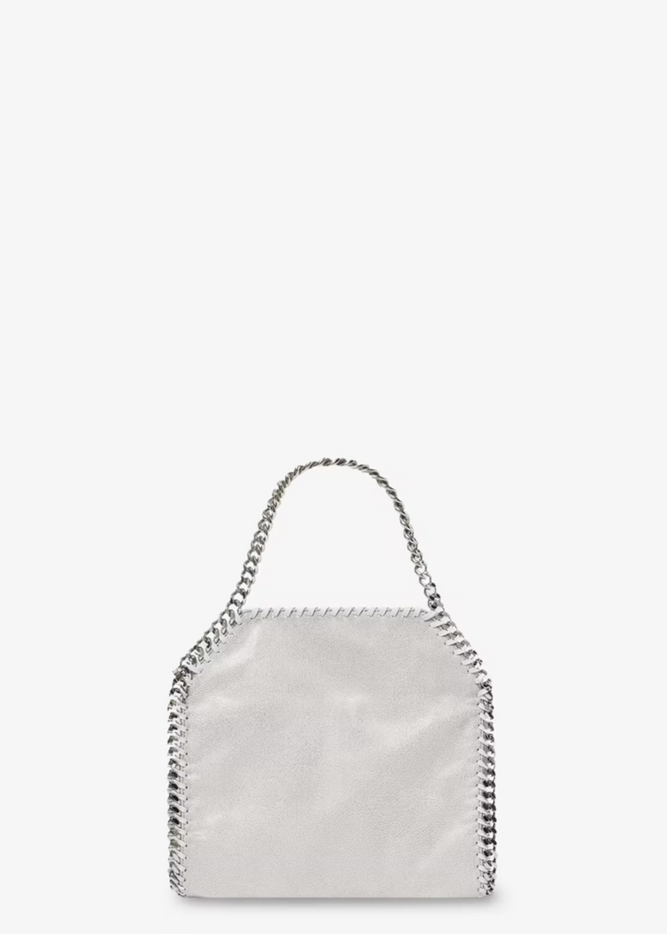 Falabella Mini Bag Eco Shaggy Deer w/stainless steel chain