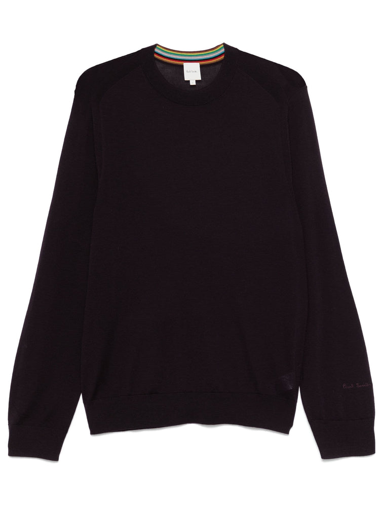 fine-knit merino wool jumper