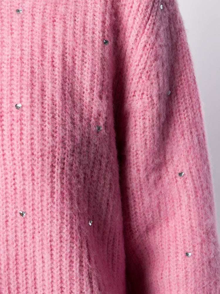 MSGM SWEATER KNIT PINK