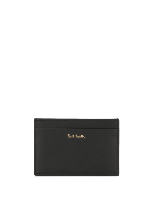 PAUL SMITH stripe-print logo cardholder