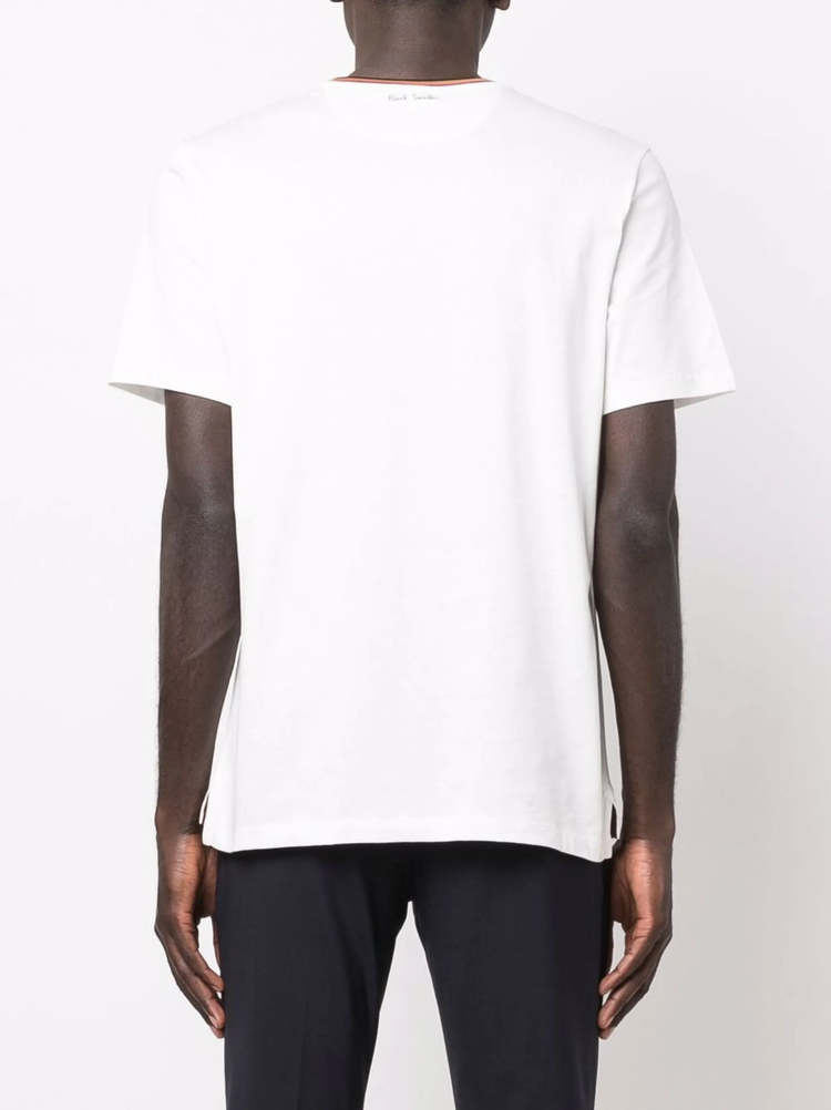 PAUL SMITH contrast-trim T-shirt