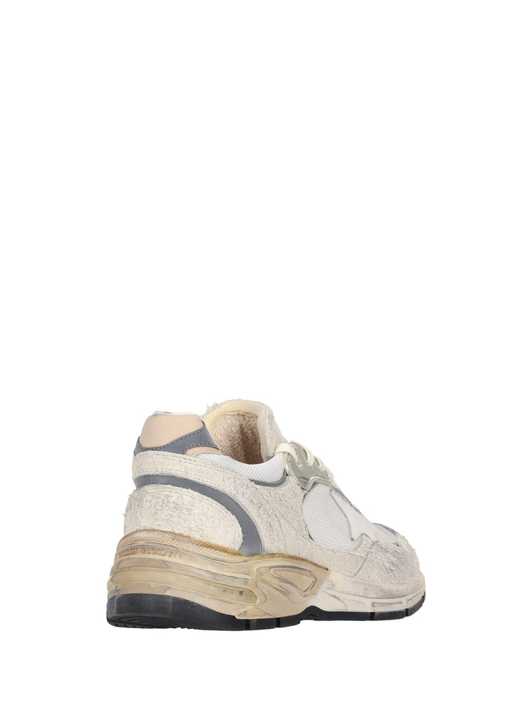 RUNNING DAD NEW NET AND SUEDE UPPER LEATHER STAR AND HEEL SUEDE SPUR