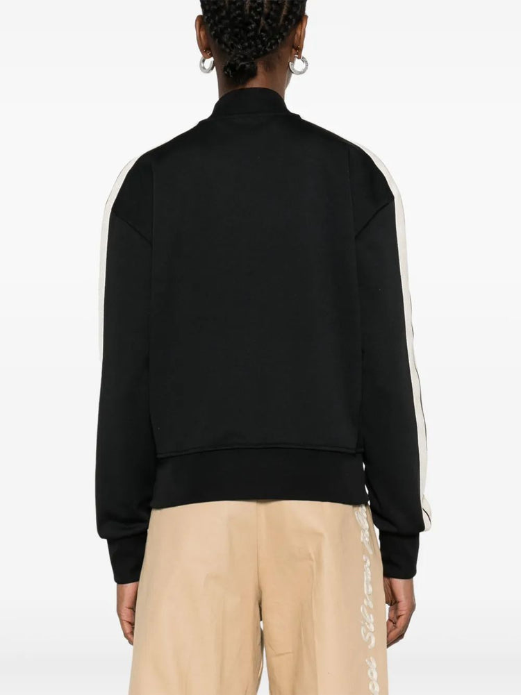 CLASSIC LOGO TRACK BOMBER JKT BLACK OFF
