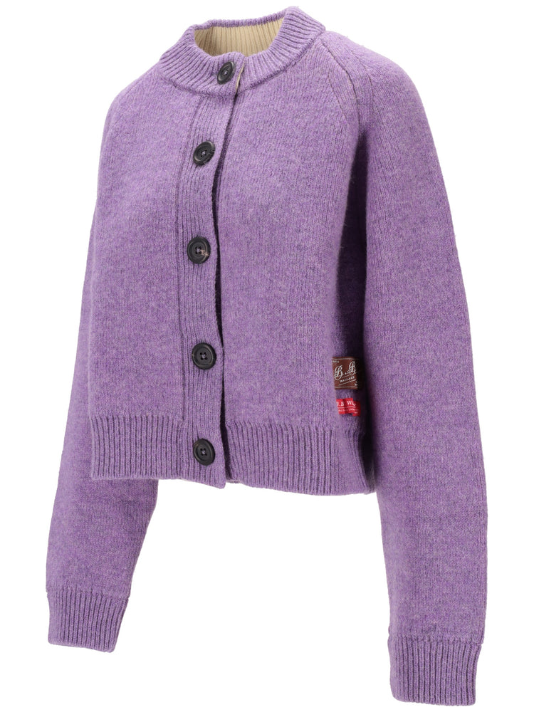 CREW NECK CARDIGAN