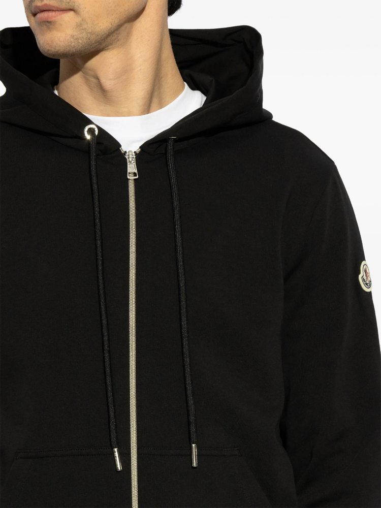 zipped hoodie