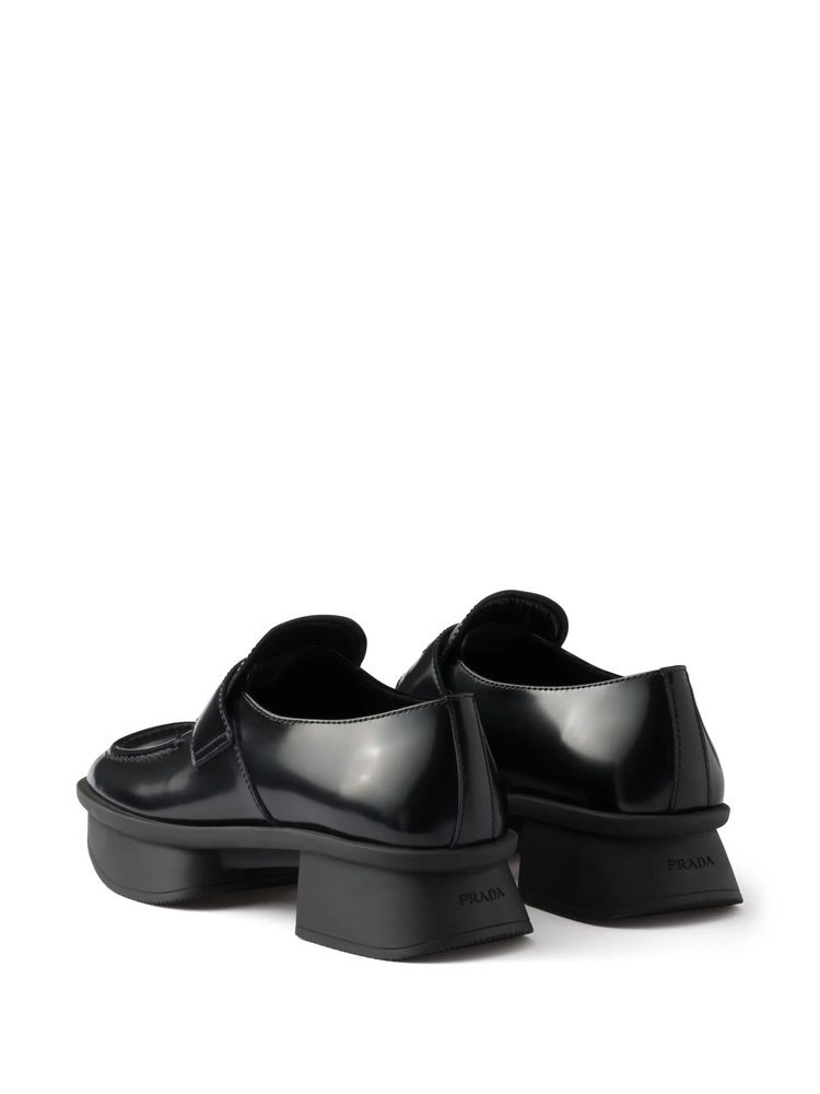 leather loafers