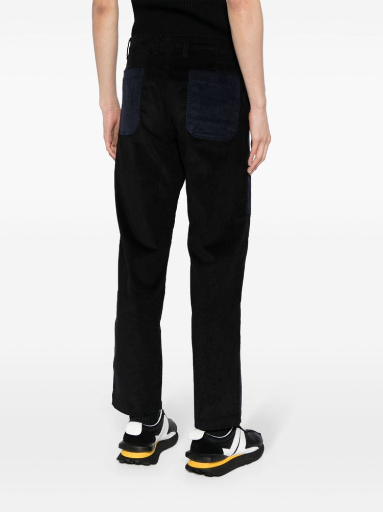 straight-leg corduroy trousers