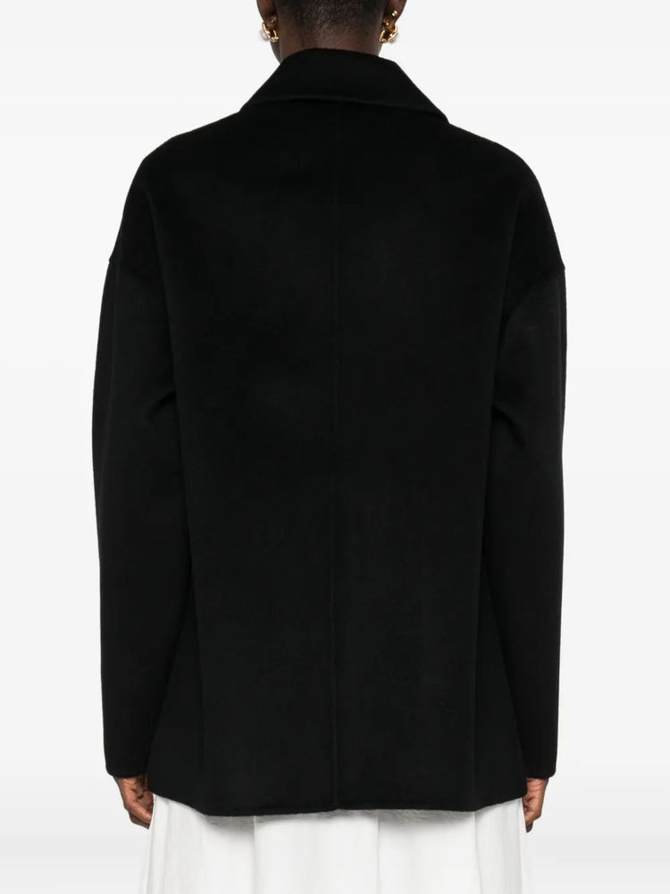 LUCA JACKET  BLACK CASHMERE BLEND