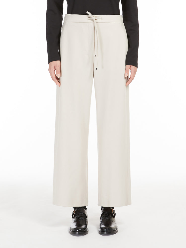 Floria flannel jogging trousers