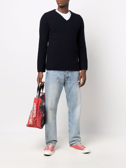 COMME DES GARÇONS crew-neck knit jumper