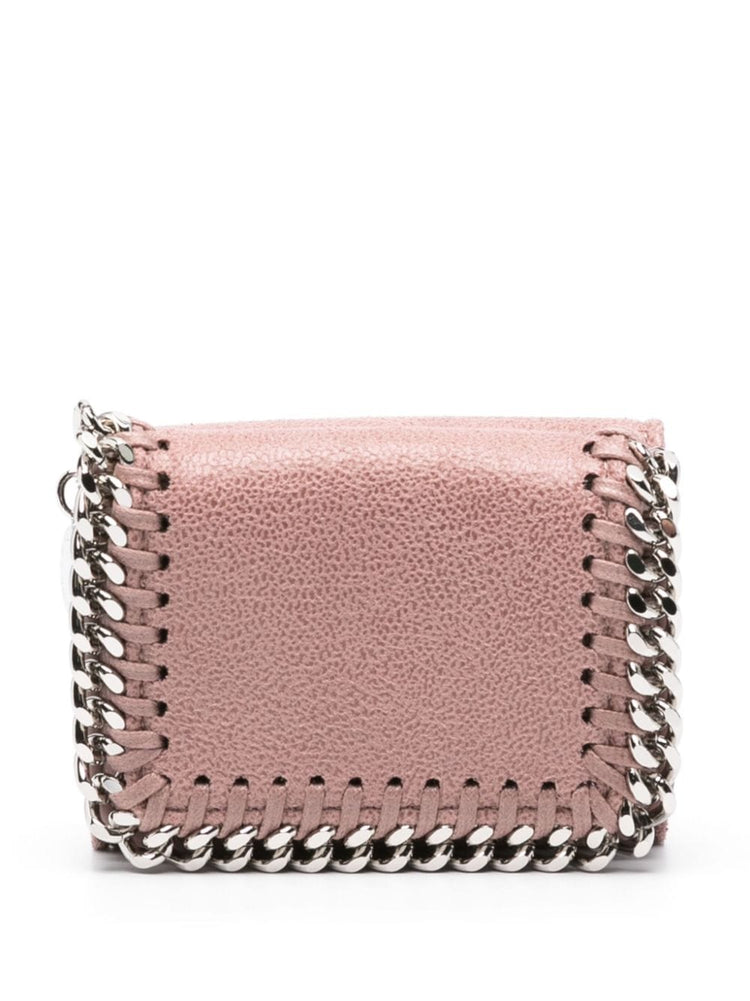 Falabella chain-trim wallet