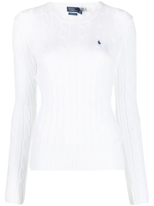 Julianna cable-knit jumper